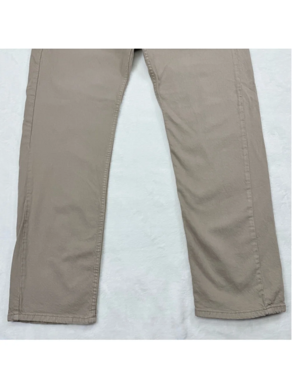 Men's Levi's 505 33x30 Regular Fit Straight Jeans Beige